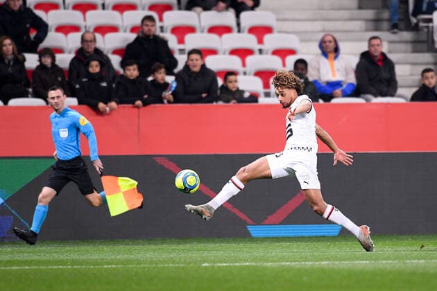 31 SACHA BOEY (REN) FOOTBALL : Nice vs Rennes - Ligue 1 Conforama - 24 01 2020 FEP Panoramic 