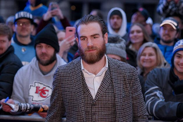 Jan 24, 2020: Central Division forward Ryan O Reilly of the St. Louis Blues (90) during the National Hockey League Red Carpet for the All Star Weekend held at the Enterprise Center in St. Louis City, MO CSM NHL, Eishockey Herren, USA 2020: NHL All Star Red Carpet Arrival Jan 24 - ZUMAc04_ 20200124_zaf_c04_620 Copyright: xRichardxUlreichx