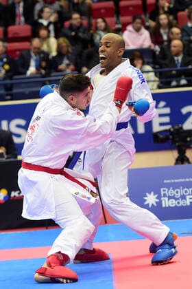 Kenji Grillon (Fra) KARATE : Open de Paris 2020 - Karate - 25 01 2020 JBAutissier Panoramic 