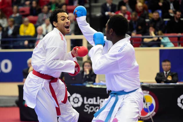 Sally Diop (Fra) KARATE : Open de Paris 2020 - Karate - 25 01 2020 JBAutissier Panoramic 