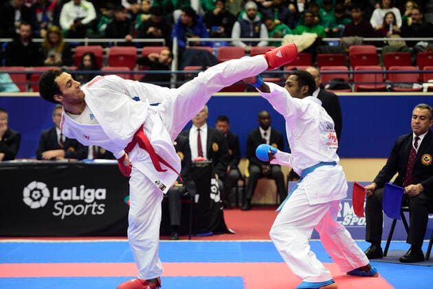Sally Diop (Fra) KARATE : Open de Paris 2020 - Karate - 25 01 2020 JBAutissier Panoramic 