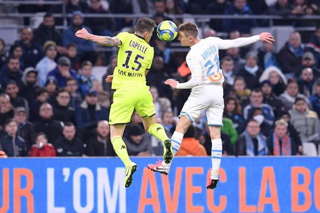 Bilder des Jahres 2020, Sport 01 Januar Sport Themen der Woche KW04 21 VALENTIN RONGIER (OM) FOOTBALL : Marseille vs Angers - Ligue 1 Conforama - 25 01 2020 FEP Panoramic 