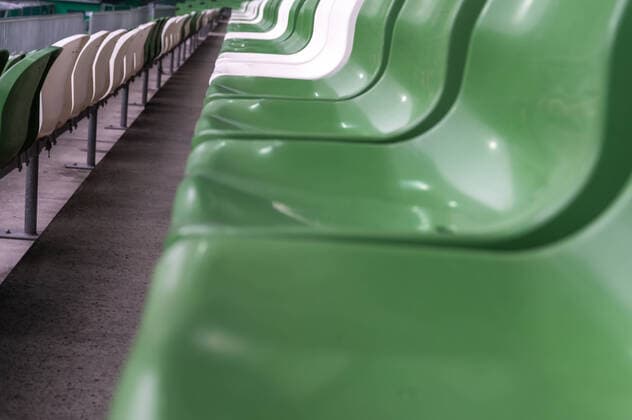 GER, 1.FBL SV Werder Bremen vs TSG 1899 Hoffenheim 26.01.2020, wohninvest Weserstadion, Bremen, GER, 1.FBL SV Werder Bremen vs TSG 1899 Hoffenheim, DFL REGULATIONS PROHIBIT ANY USE OF PHOTOGRAPHS AS IMAGE SEQUENCES AND OR QUASI-VIDEO. im Bild Sitzplatz wohninvest Weserstadion
