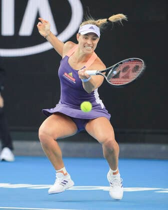 Angelique Kerber (GER) Tennis - Australian Open 2020 - Grand Slam ATP, Tennis Herren WTA, Tennis Damen - Melbourne Park - Melbourne - Victoria - Australia - 27 January 2020. Copyright: xJuergenxHasenkopfx