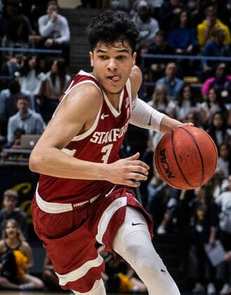 Jan 26, 2020 Berkeley, CA U.S.A. Stanford Cardinal guard Tyrell Terry (3) goes to the basket during the NCAA, College League, USA Men s Basketball game between Stanford Cardinal and the California Golden Bears 50-52 lost at Hass Pavilion Berkeley Calif. CSM NCAA Men s Basketball 2020: Stanford vs Cal JAN 26 - ZUMAc04_ 20200126_zaf_c04_385 Copyright: xThurmanxJamesx