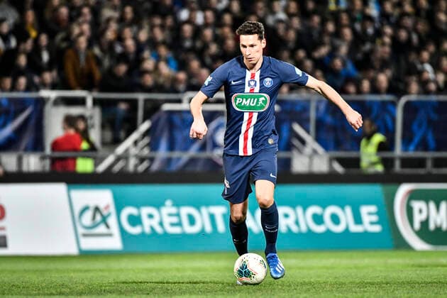 Julian Draxler (psg) FOOTBALL : Pau vs PSG - 8eme de Finale Coupe de France - Pau - 29 01 2020 ThierryBreton Panoramic 