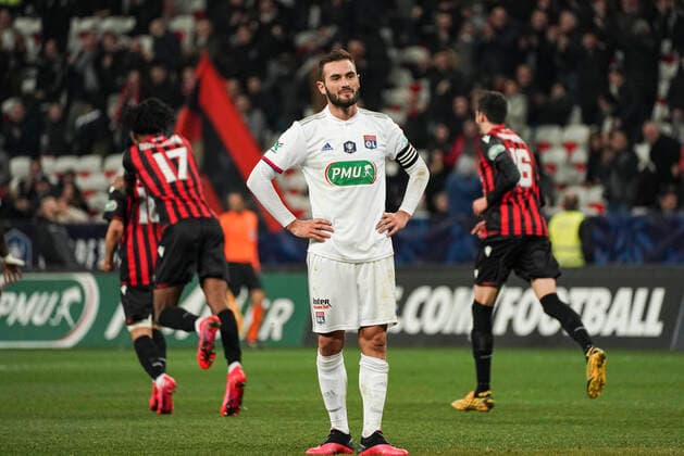 Lucas Toussart (Lyon) FOOTBALL : OGC Nice vs Lyon - Coupe de France - Nice - 30 01 2020 NorbertScanella PanoramiC 