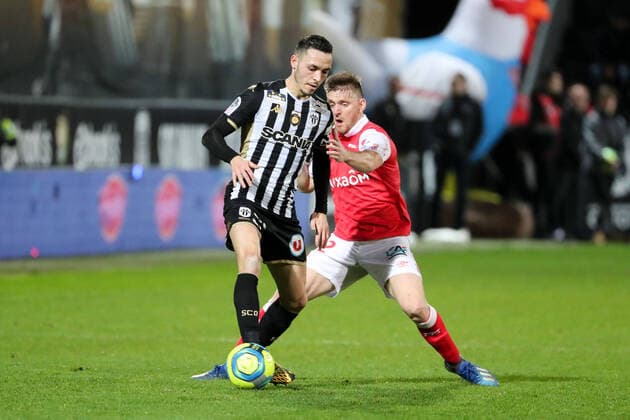 27 MATHIAS PEREIRA LAGE (SCO) FOOTBALL : Angers vs Reims - Ligue 1 Conforama - 02 01 2020 FEP Panoramic 