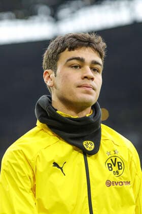 01.02.2020, Fussball, Saison 2019 2020, Bundesliga, 20. Spieltag - Borussia Dortmund - 1. FC Union Berlin Giovanni Reyna (Borussia Dortmund) DFL REGULATIONS PROHIBIT ANY USE OF PHOTOGRAPHS AS IMAGE SEQUENCES AND OR QUASI-VIDEO. Dortmund Signal Iduna Park NRW Deutschland xRHR-FOTO DEx