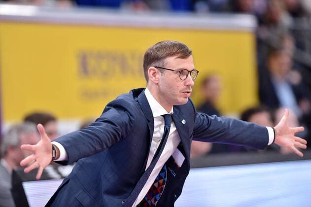 Bjoern Harmsen (Head Coach, Trainer Syntainics MBC), GER, Basketball, Bundesliga, BBL, BG Goettingen - Syntainics MBC, 01.02.2020, Basketball, Bundesliga, BBL, BG Goettingen - Syntainics MBC, 01.02.2020 Goettingen Copyright: xSippel xEibner-Pressefotox EP_rsl