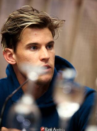 TENNIS - Thiem press conference, PK, Pressekonferenz SCHWECHAT,AUSTRIA,04.FEB.20 - TENNIS - Dominic Thiem, press conference. Image shows Dominic Thiem (AUT). GEPAxpictures xPatrickxLeuk