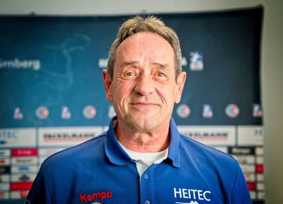 04.02.2020 - HC Erlangen stellt im Rahmen einer Pressekonferenz den neuen Trainer Rolf Brack vor - - - - - - Hans-Martin Issler Sportfoto Zink - - -