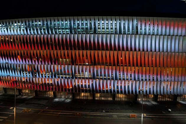 06.02.2020, xslx, Fussball Copa del Rey, Athletic de Bilbao - FC Barcelona, Barca emspor, v.l. Das Stadium von San Mames (DFL DFB REGULATIONS PROHIBIT ANY USE OF PHOTOGRAPHS as IMAGE SEQUENCES and or QUASI-VIDEO) Bilbao