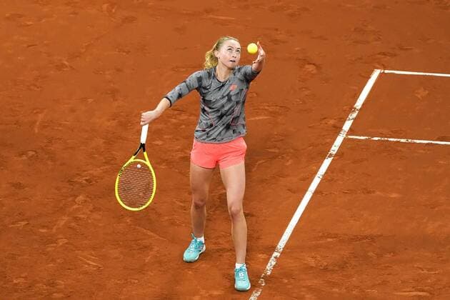 07-02-2020 TENNIS: FED CUP: NEDERLAND-WIT RUSLAND: DEN HAAG Aliaksandra Sasnovich BLR during Fed Cup Netherlands- Belarus on February, 7 2020 in Den Haag Netherlands. Photo by SCS Sander Chamid Fed cup Netherlands-Belarus xVIxANPxSportx xSoenarxChamidxsportfotografiexIVx 405880598