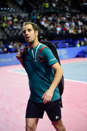 abandon de Richard Gasquet (Fra) TENNIS : Open Sud de France 2020 - Montpellier - 07 02 2020 JBAutissier Panoramic 