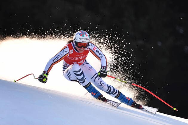 2020 Bilder des Jahres, Sport 02 Februar Viktoria REBENSBURG (GER), Aktion, Ski Alpin, Training Kandahar Rennen 2020,Abfahrt der Damen,Ladies Downhill,07.02.2020.Garmisch Partenkirchen *** Viktoria REBENSBURG GER , Action, Alpine Skiing, Training Kandahar Race 2020,Ladies Downhill,07 02 2020 Garmisch Partenkirchen