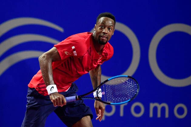 Gael Monfils (Fra) TENNIS : Open Sud de France 2020 - Montpellier - 08 02 2020 JBAutissier Panoramic 