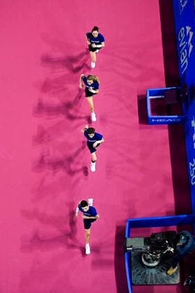 Ramasseurs de balles TENNIS : Open Sud de France 2020 - Montpellier - 08 02 2020 JBAutissier Panoramic 