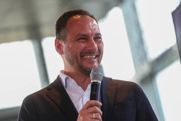 SOCCER - BL, press conference, PK, Pressekonferenz VIENNA,AUSTRIA,11.FEB.20 - SOCCER - tipico Bundesliga, spring season start, press conference. Image shows Director of sports Christian Moeckel (CASHPOINT SCR Altach). GEPAxpictures xPhilippxBrem