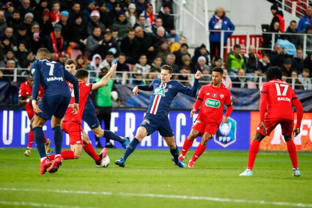 Julian Draxler (PSG) FOOTBALL : Coupe de France - Dijon vs PSG - Ligue 1 - 12 02 2020 GwendolineLeGoff Panoramic 