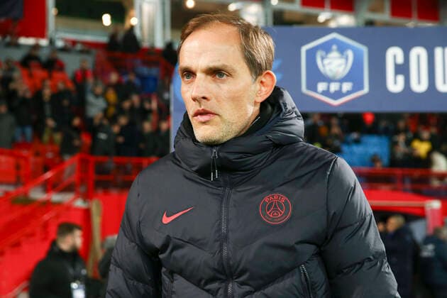 Thomas Tuchel ( Entraineur Coach PSG ) FOOTBALL : Coupe de France - Dijon vs PSG - Ligue 1 - 12 02 2020 GwendolineLeGoff Panoramic 