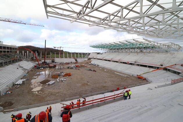 Projektstand Neues Stadion SC Freiburg Projektstand Neues Stadion SC Freiburg Freiburg Copyright: xHahnex Eibner-Pressefotox EP_joha