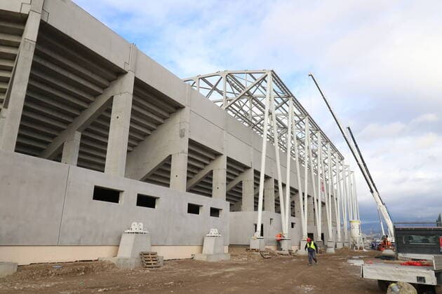 Projektstand Neues Stadion SC Freiburg Projektstand Neues Stadion SC Freiburg Freiburg Copyright: xHahnex Eibner-Pressefotox EP_joha