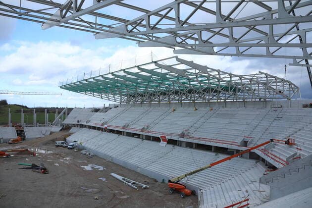 Projektstand Neues Stadion SC Freiburg Projektstand Neues Stadion SC Freiburg Freiburg Copyright: xHahnex Eibner-Pressefotox EP_joha