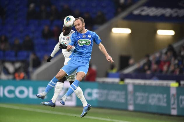 Maxwel Cornet (lyon) vs Valere Germain (marseille) FOOTBALL : Lyon vs Marseille - Coupe de France - 1 4 finale - 12 02 2020 FredericChambert Panoramic 