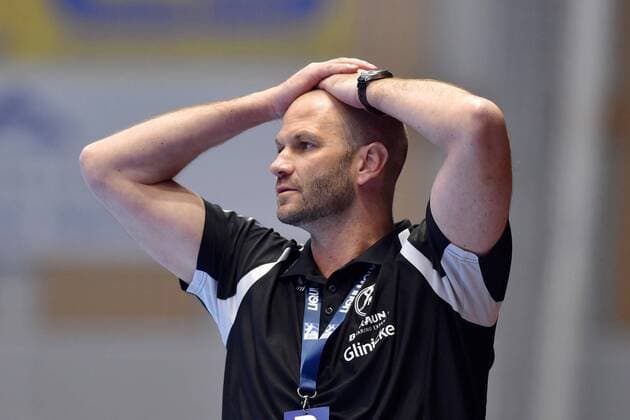 Heiko Grimm (Trainer MT Melsungen) enttaeuscht, frustriert, Emotion , GER, MT Melsungen - TVB 1898 Stuttgart, Handball, 1. Bundesliga Maenner, 13.02.2020, GER, MT Melsungen - TVB 1898 Stuttgart, Handball, 1. Liga Maenner, 13.02.2020 Kassel Copyright: xSippel xEibner-Pressefotox EP_rsl