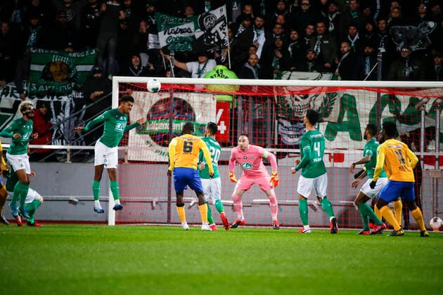 Wesley Fofana (Saint Etienne) FOOTBALL : Coupe de France - Epinal vs Saint Etienne - 13 02 2020 GwendolineLeGoff Panoramic 
