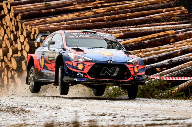200215 Craig Breen with co-driver Paul Nagle, Hyundai Shell Mobis WRT, Hyundai i20 Coupe WRC, Motorsport Rallye, WM participates in SS6 Finnskogen 2, in Rally Sweden on February 15, 2020 in Grue, Norway. Photo: Fredrik Karlsson BILDBYRAN kod FK Cop 185 motor motorsport svenska rallyt 2019 rally rally sweden bbeng wrc *** 200215 Craig Breen with co driver Paul Nagle, Hyundai Shell Mobis WRT, Hyundai i20 Coupe WRC participates in SS6 Finnskogen 2, in Rally Sweden on February 15, 2020 in Grue, Norway Photo Fredrik Karlsson BILDBYRAN code FK Cop 185 motor motorsport Swedish rally 2019 rally rally sweden bbeng wrc,  Copyright: FREDRIKxKARLSSON BB200215FK007