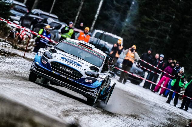 WRC, Rallye Schweden Sunninen RALLYE : WRC, Motorsport Rallye, WM Rallye de Suede - 14-15 02 2020 SPRESSE PANORAMIC 
