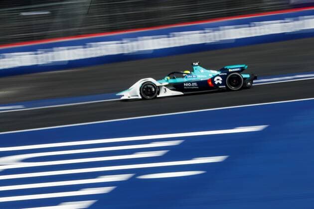 British driver Oliver Turvey of the NIO 333 team in action during the Grand Prix of Formula E at the Autodromo Hermanos Rodriguez of Mexico City, Mexico, 15 February 2020. Grand Prix of Formula E in Mexico City !ACHTUNG: NUR REDAKTIONELLE NUTZUNG!  Copyright: xJosexMendezx AME2933 20200216-637174082541027311