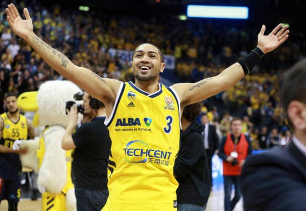 GER, Pokal-Finale, ALBA ERLIN vs. Oldenburg 16.02.2020, Mercedes Benz Arena, Berlin, GER, Pokal-Finale, ALBA ERLIN vs. Oldenburg, im Bild Peyton Siva (ALBA Berlin 3)