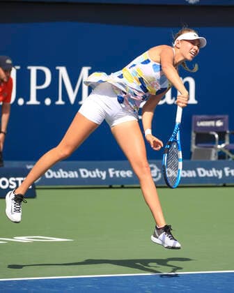 Amanda Anisimova (USA) Tennis - Dubai Tennis Championships 2020 - WTA, Tennis Damen - Dubai Duty Free Tennis Stadium - Dubai - - United Arab Emirates - 17 February 2020. Copyright: xJuergenxHasenkopfx
