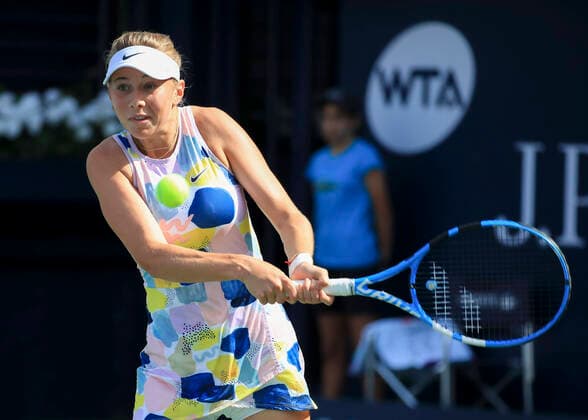 Amanda Anisimova (USA) Tennis - Dubai Tennis Championships 2020 - WTA, Tennis Damen - Dubai Duty Free Tennis Stadium - Dubai - - United Arab Emirates - 17 February 2020. Copyright: xJuergenxHasenkopfx