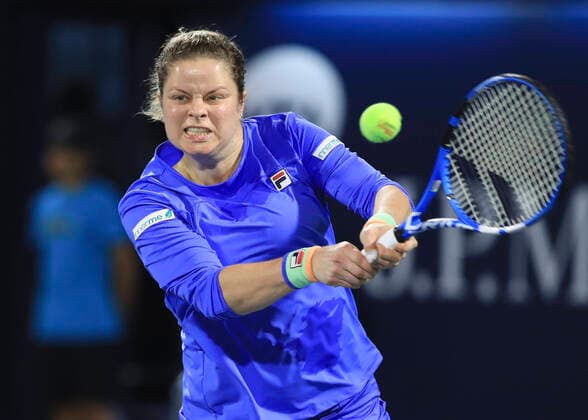 Kim Clijsters (BEL) Tennis - Dubai Tennis Championships 2020 - WTA, Tennis Damen - Dubai Duty Free Tennis Stadium - Dubai - - United Arab Emirates - 17 February 2020. Copyright: xJuergenxHasenkopfx