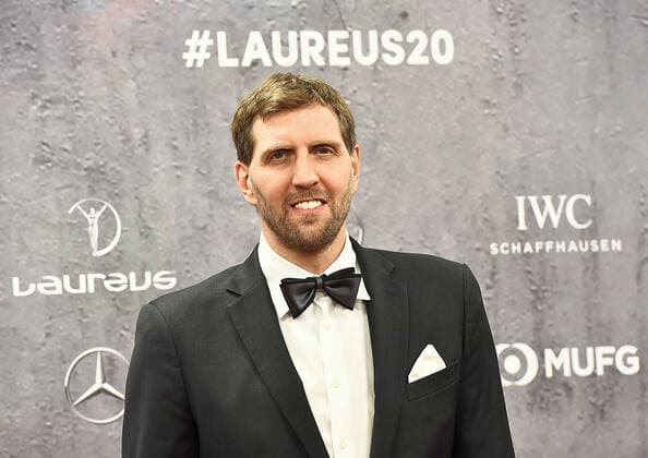 17.02.2020, xlakx, Entertainment, Laureus World - Sports Awards 2020 emspor, v.l.Dirk Nowitzki bei der Verleihung der 20. Laureus World Sports Awards 2020 in der Verti Music Hall Berlin. Berlin