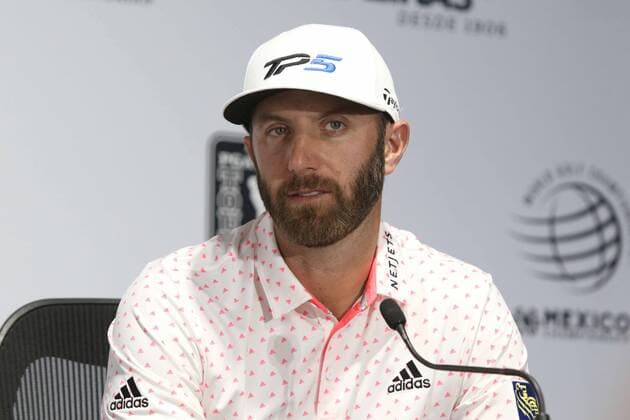 February 19, 2020: EUM20200219DEP01.JPG .CIUDAD DE MEXICO. Golf - WGC Mexico.- 19 de febrero de 2020. El golfista estadounidense Dustin Johnson ofrece conferencia de prensa sobre su participacion en el World Golf Championship Mexico. Foto: Agencia EL UNIVERSALCarlos MejiaEELG Latin News: February 19, 2020 Copyright: xElxUniversalx