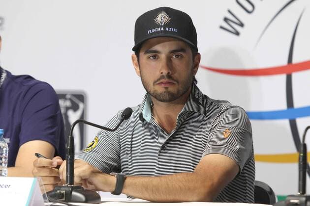 February 19, 2020: EUM20200219DEP10.JPG .CIUDAD DE MEXICO. Golf - WGC Mexico.- 19 de febrero de 2020. El golfista mexicano Abraham Ancer durante conferencia de prensa previo a su participacion en el World Golf Championship Mexico. Foto: Agencia EL UNIVERSALCarlos MejiaEELG Latin News: February 19, 2020 Copyright: xElxUniversalx