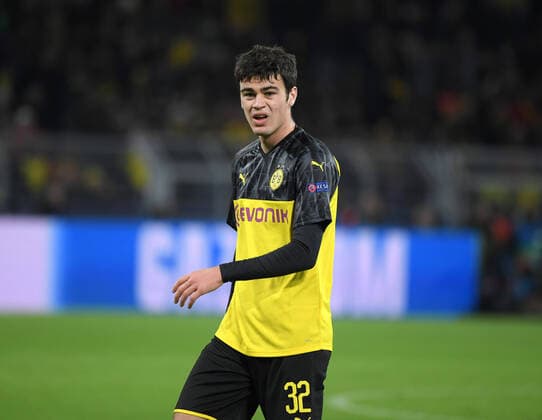 18.02.2020, Fussball, UEFA Champions League 2019 20, Achtelfinale, Borussia Dortmund - Paris Saint Germain 2:1, Giovanni Reyna (Borussia Dortmund) Dortmund Nordrhein Westfalen Deutschland