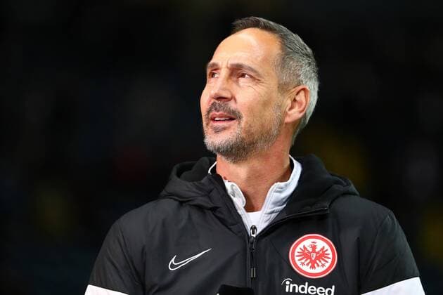 Trainer Adi Huetter (Frankfurt) schaut nachdenklich Eintracht Frankfurt vs FC Salzburg, Fussball, Uefa Europa League, 20.02.2020 Eintracht Frankfurt vs FC Salzburg, Fussball, Uefa Europa League, 20.02.2020 Frankfurt Copyright: xWeissx Eibner-Pressefotox EP_rws