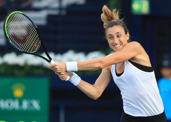 Petra Martic Tennis - Dubai Tennis Championships 2020 - WTA, Tennis Damen - Dubai Duty Free Tennis Stadium - Dubai - - United Arab Emirates - 21 February 2020. Copyright: xJuergenxHasenkopfx
