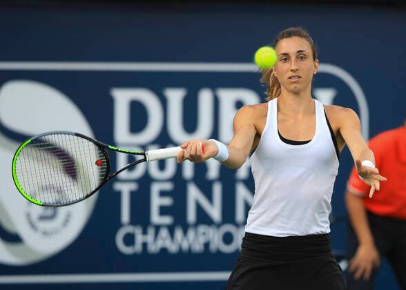 Petra Martic Tennis - Dubai Tennis Championships 2020 - WTA, Tennis Damen - Dubai Duty Free Tennis Stadium - Dubai - - United Arab Emirates - 21 February 2020. Copyright: xJuergenxHasenkopfx