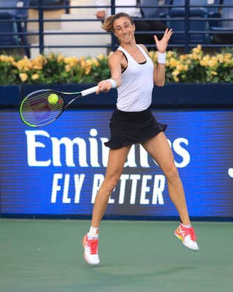 Petra Martic Tennis - Dubai Tennis Championships 2020 - WTA, Tennis Damen - Dubai Duty Free Tennis Stadium - Dubai - - United Arab Emirates - 21 February 2020. Copyright: xJuergenxHasenkopfx