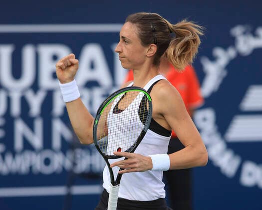 Petra Martic Tennis - Dubai Tennis Championships 2020 - WTA, Tennis Damen - Dubai Duty Free Tennis Stadium - Dubai - - United Arab Emirates - 21 February 2020. Copyright: xJuergenxHasenkopfx