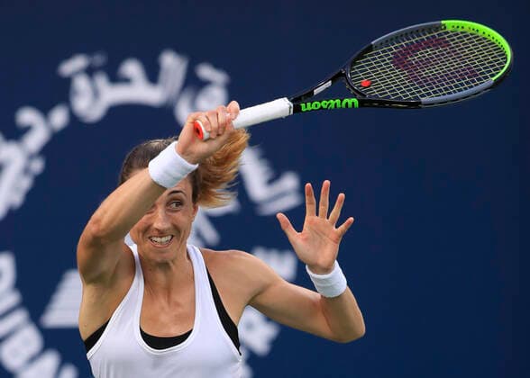 Petra Martic Tennis - Dubai Tennis Championships 2020 - WTA, Tennis Damen - Dubai Duty Free Tennis Stadium - Dubai - - United Arab Emirates - 21 February 2020. Copyright: xJuergenxHasenkopfx
