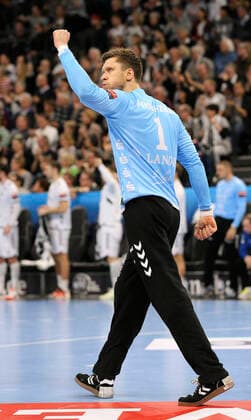 Foto : Torhüter Niklas Landin (Kiel) Handball Herren Wed. 12.02.2020 Champions League THW Kiel - Veszprem HC 29 - 28