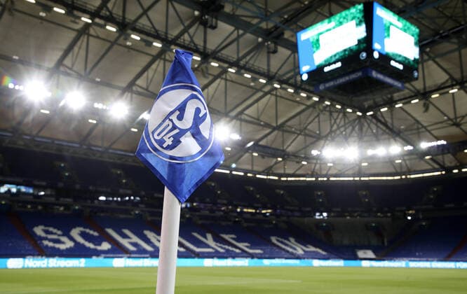 Schalke - RB Leipzig Fussball Bundesliga Gelsenkirchen, 22.02.2020, Vetins Arena, Fussball, 1.Bundesliga, 23.Spieltag , FC Schalke 04 vs. RB Leipzig , Im Bild; Stadionansicht innen. , Gemäß den Vorgaben der DFB Deutscher Fussballbund ist es untersagt, in dem Stadion und oder vom Spiel angefertigte Fotoaufnahmen in Form von Sequenzbildern und oder videoähnlichen Fotostrecken zu verwerten bzw. verwerten zu lassen. , 00 , Sofern nicht anders vereinbart, gelten für die Nutzung dieses Fotos die AGB«s von PICTURE POINT. *** Schalke RB Leipzig Fussball Bundesliga Gelsenkirchen, 22 02 2020, Vetins Arena, Football, 1 Bundesliga, 23 matchday , FC Schalke 04 vs RB Leipzig , Inside the stadium , According to the regulations of the DFB Deutscher Fussballbund it is prohibited, to use or have used photographs taken in the stadium and or of the match in the form of sequence images and or video-like photo series, , Unless otherwise agreed, the use of this photo is subject to the terms and conditions of PICTURE POINT